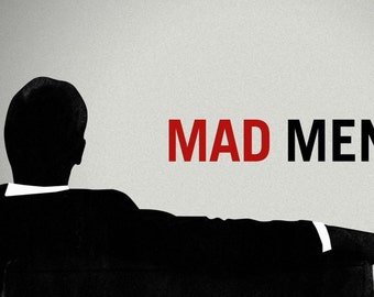 MAD MEN | 24 x 36 inch poster | don draper | TV series | 1960s