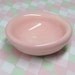 1:12 scale dollhouse miniature mixing bowl pink ceramic also great with 1/6 playscale dolls kitchen bakery serving servingware kitchenware