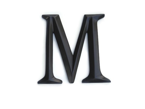 Letter M Sign Large Letter M Wall Decor