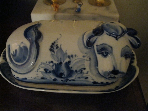 russian pottery animals