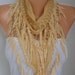 Mustard Cotton Scarf ,Christmas Gift,Fall Scarf, Necklace Shawl Cowl Bridesmaid Gift Gift Ideas For Her Women Fashion Accessories Scarves
