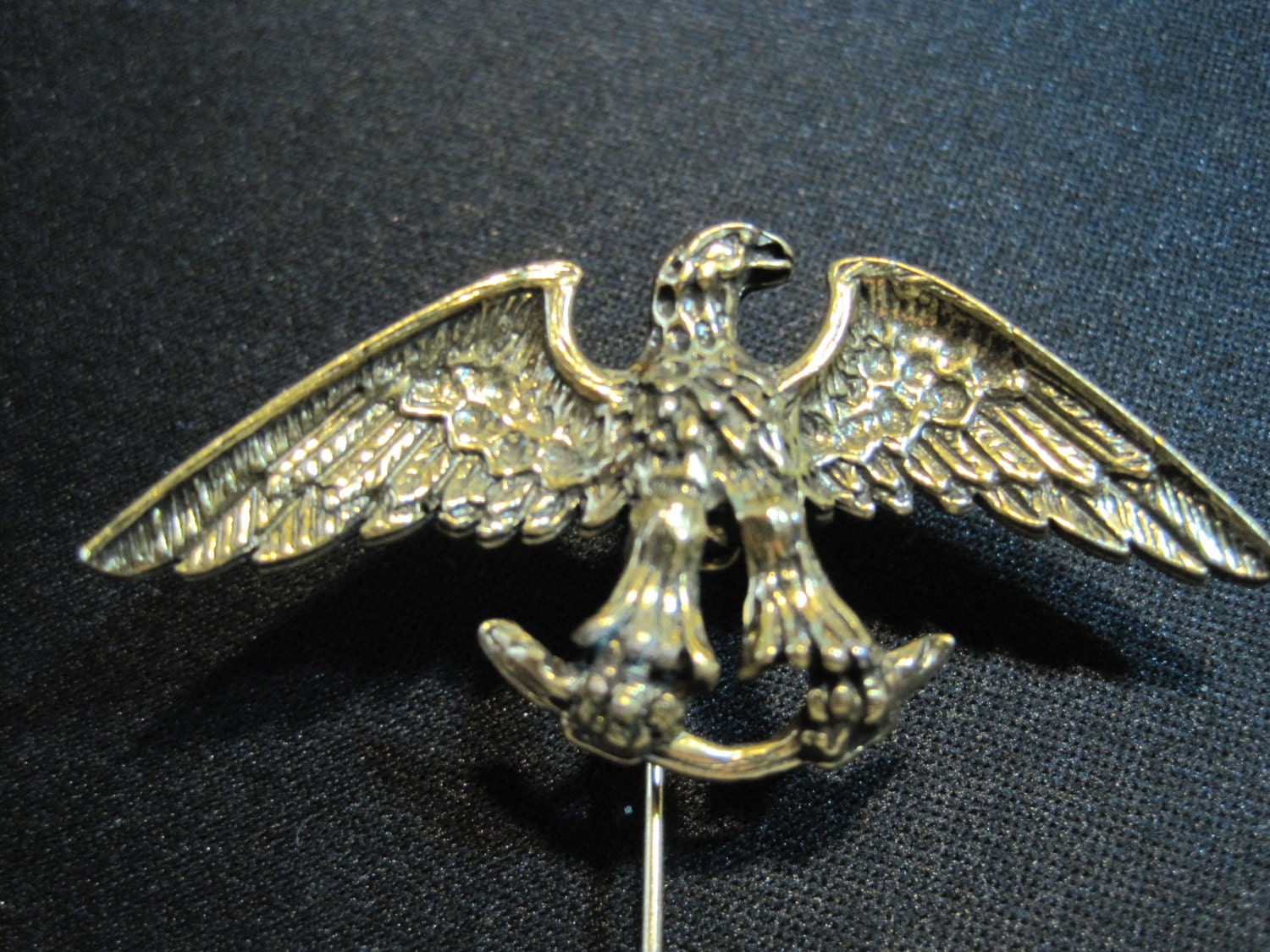 Vintage Zentall Eagle Stick Pin