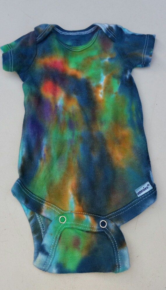 TyeDye Onesie TyeDye 03 month Onesie TyeDye by Shadow91