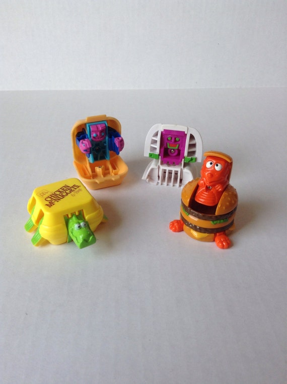 Vintage Mcdonalds Transformer Happy Meal Toys