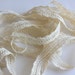 5/8" Crochet Lace Trim - Natural - 2 yards
