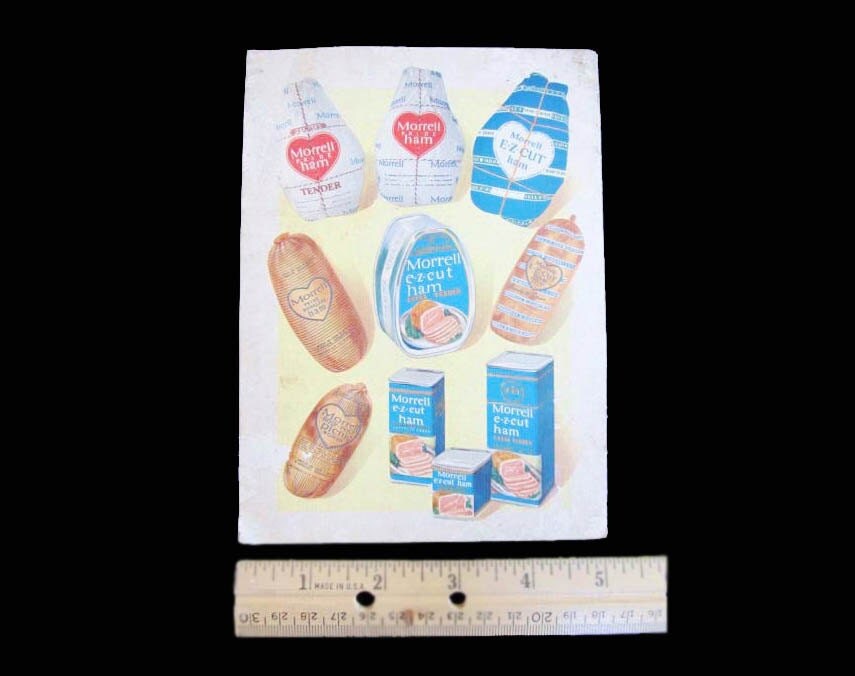 Ham Recipe Booklet Mr Ham Goes to Town 1939 Morrell E Z Cut