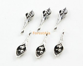 Easnea 10 Pezzi 20mm Vintage Argento Rotondo Cammeo Cabochon Ciondoli Impostazione Vuoti Vassoio - Foto 8