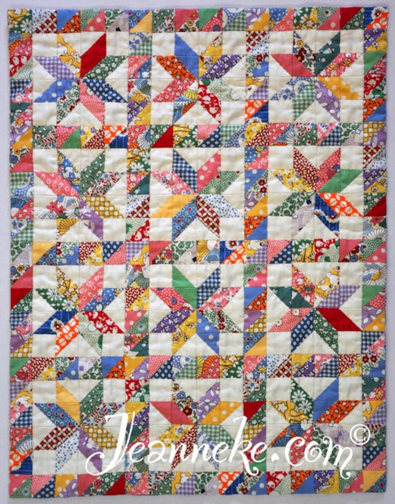 Graceful Stars Mini Quilt - Blue Room Project #3 - Notions - The ...