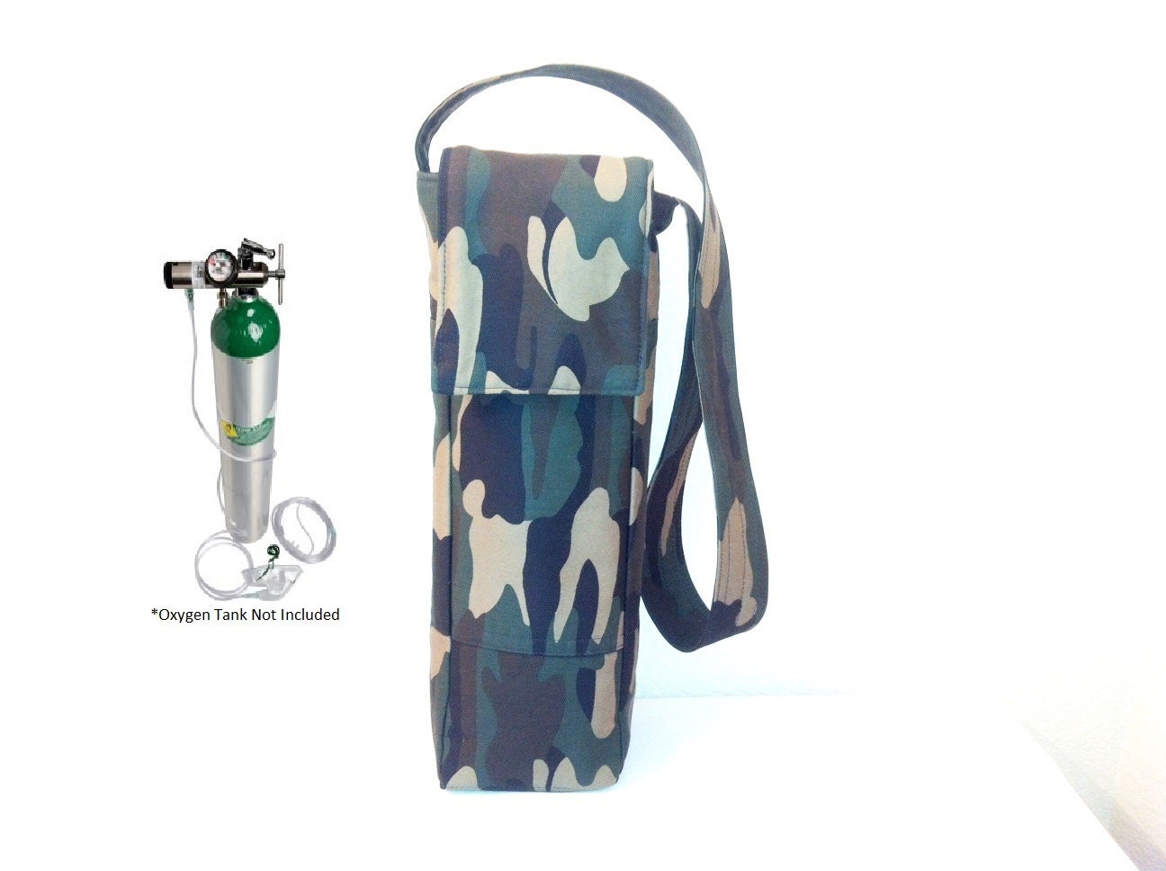 Oxygen Tank Backpack or Bag a Men's Custom Made Cylinder