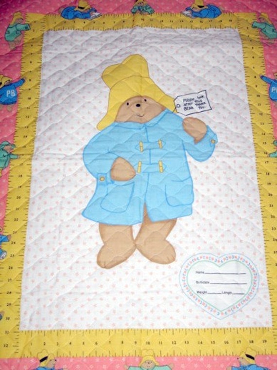 paddington bear pillow