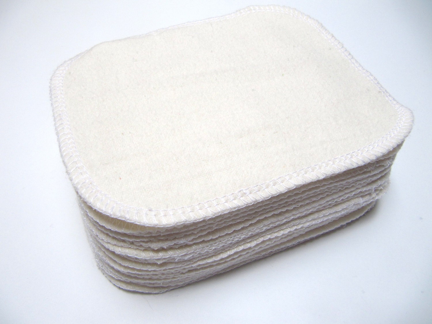 ORGANIC Reusable Cloth Wipes 20 ORGANIC Cloth Diaper Wipes