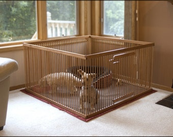 playpen with floor furniture quality small exercise pen by kennelmaster on etsy playpen with floor furniture quality small exercise pen by kennelmaster on etsy