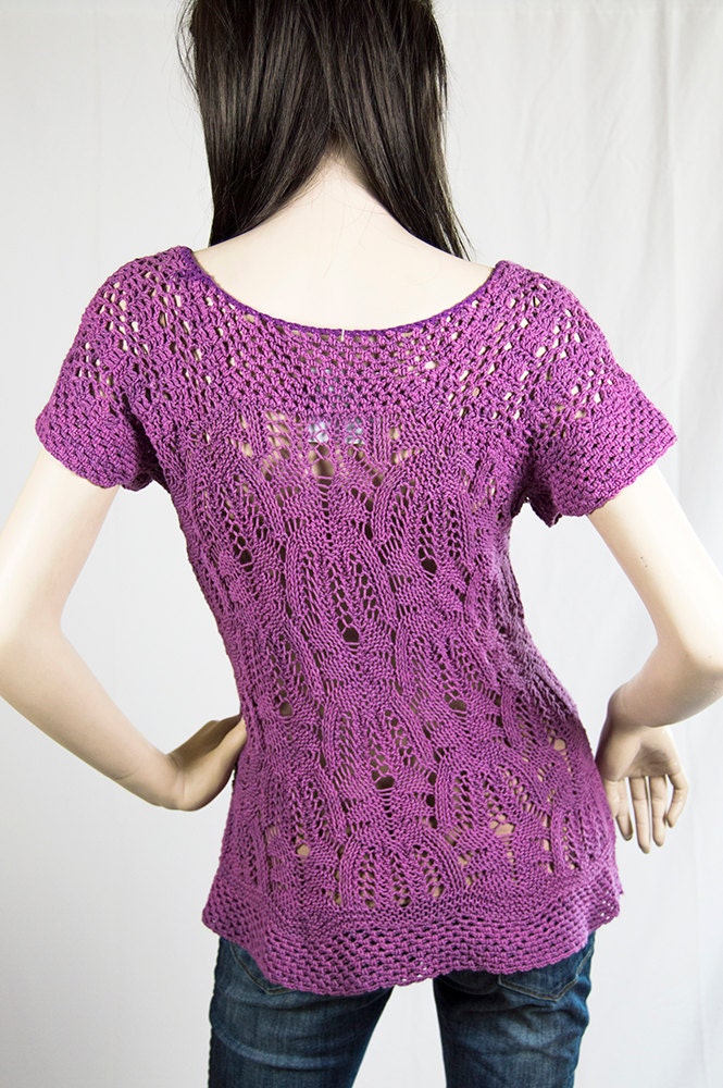 Beautiful Cotton Hand Knitted Top