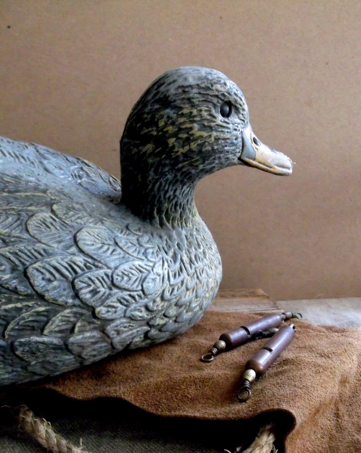 Vintage Duck Decoy Collectible Duck Decoy Mallard Duck