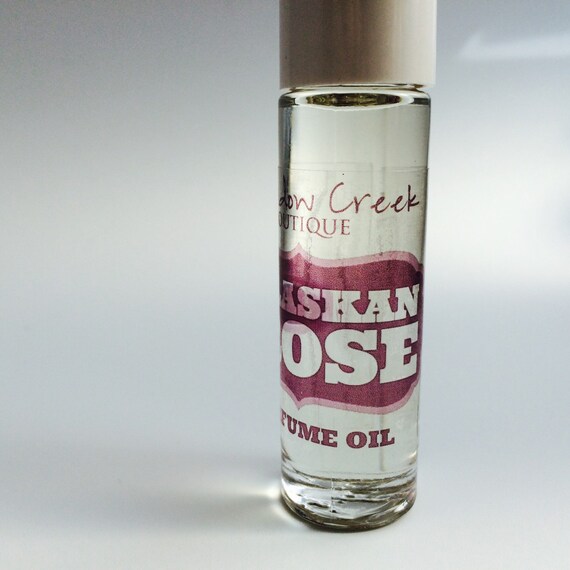 Alaskan Wild Rose Perfume Oil .30oz by meadowcreekboutique