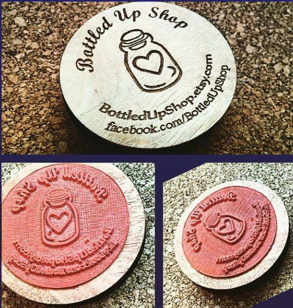 Custom stamp 3 Laser Cut and Engraved Stamps You Design