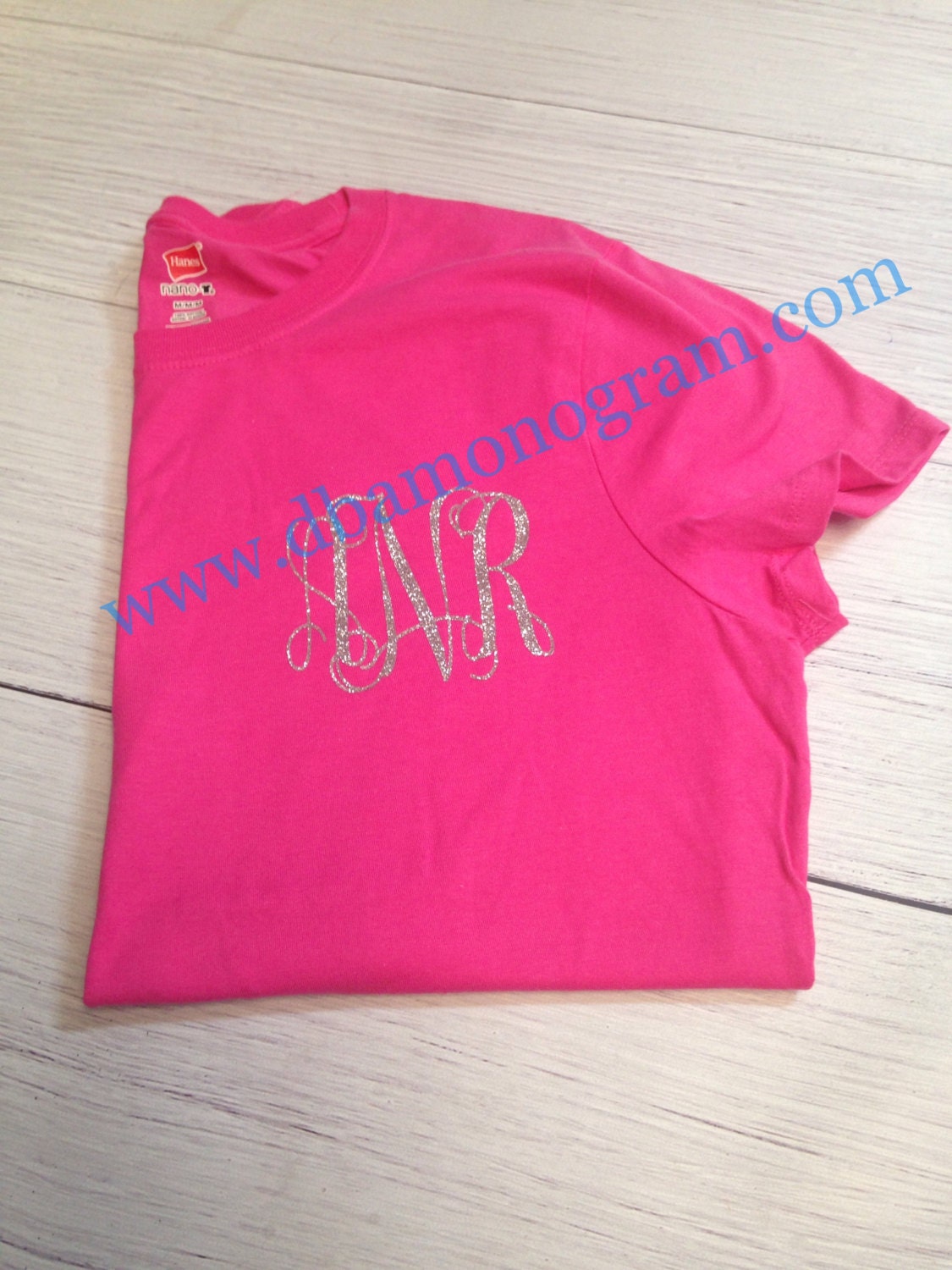 monogram tee shirts