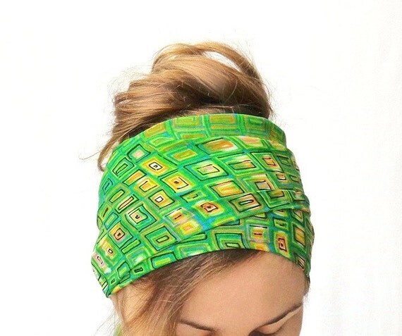 head scarf green