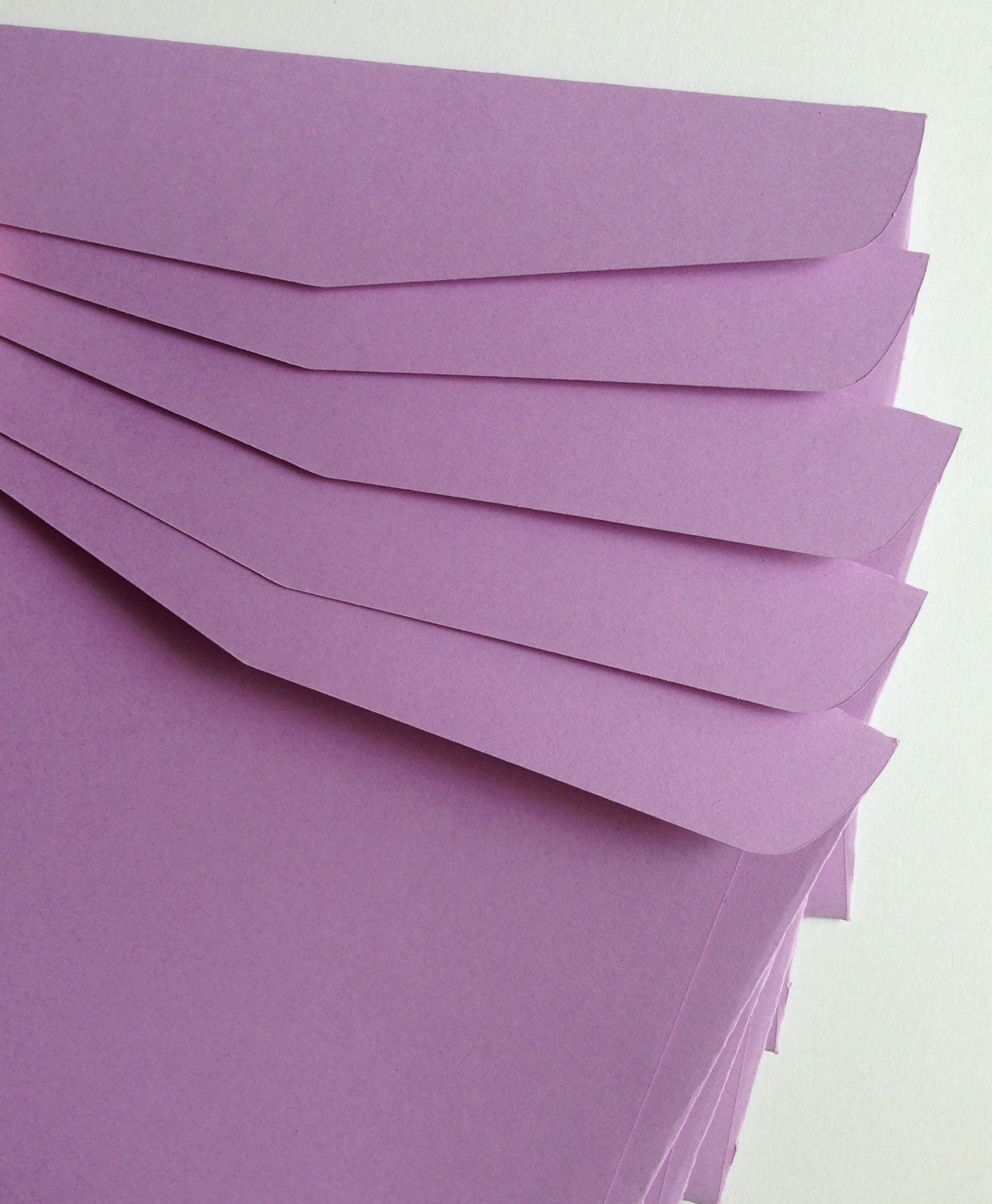Light Purple Envelopes set of 10 by KreativeKountryPaper on Etsy