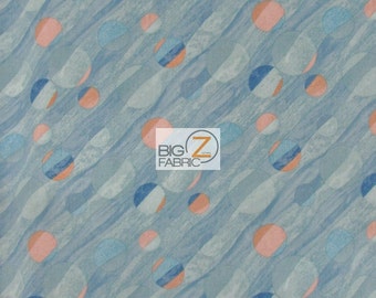 100% Cotton Fabric By Cynthia Coutler For Wilmington Prints - Fluttering Wings Blue Dots - 45" Width Sold By The Yard (FH-1477)
