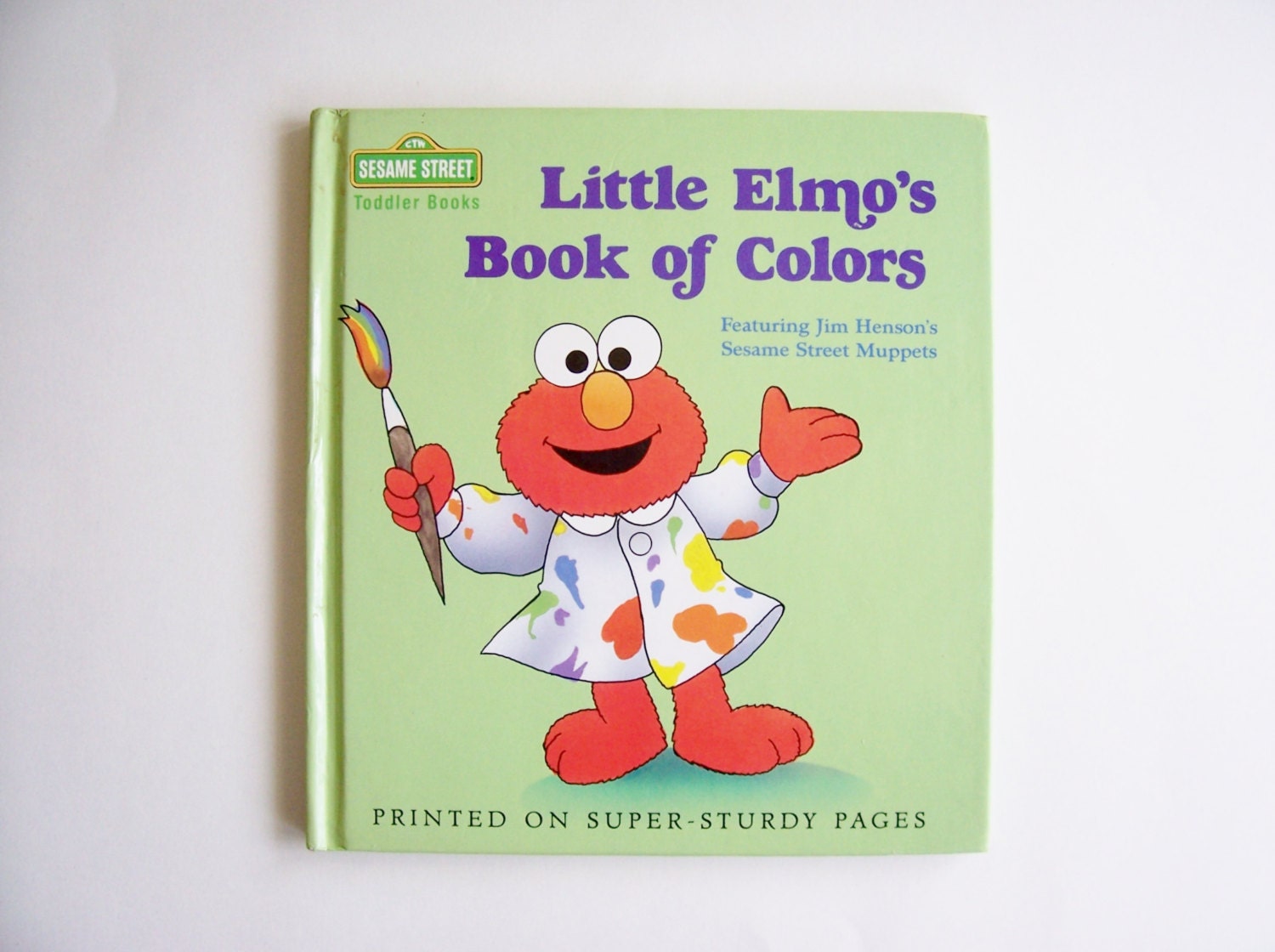 Sesame Street Little Elmo's Book of Colors by MyForgottenTreasures