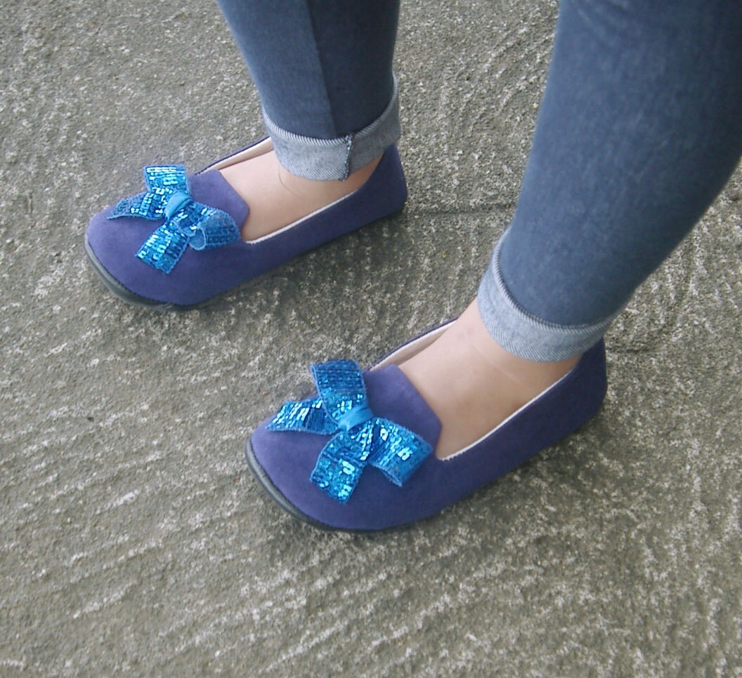 Toddler Girl Shoes Royal Blue Shoes Baby Shoes by littleserah