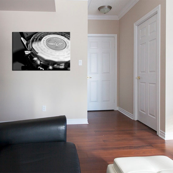 Canvas wall art Breitling navitimer/july 4th/black by PHOTOFORWALL