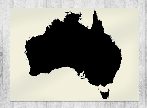 Australia Map Stencil World Map Stencil Country Stencil