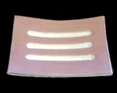 Soap dish- Ceramic pink soap dish- Rectangular soap dish,bathroom decor. Hand made and hand painted soap holder. Clay soap dish. #EtsyGifts