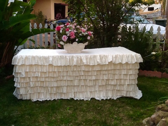 Items similar to 72x30x30long table cloth on Etsy