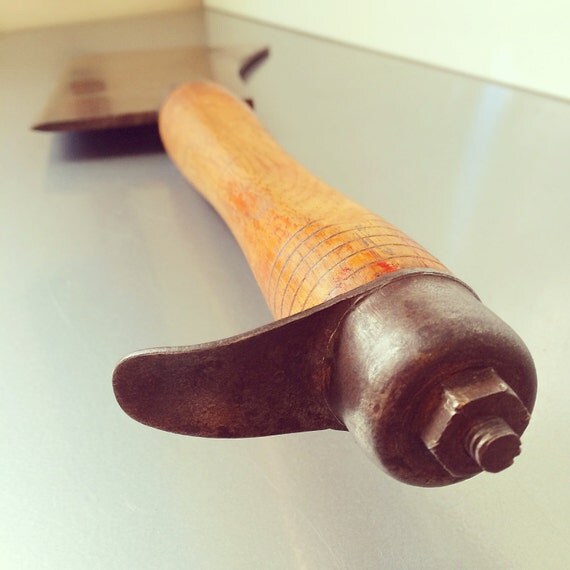 Rare Antique Meat Cleaver / Hibbard Spencer & Bartlett