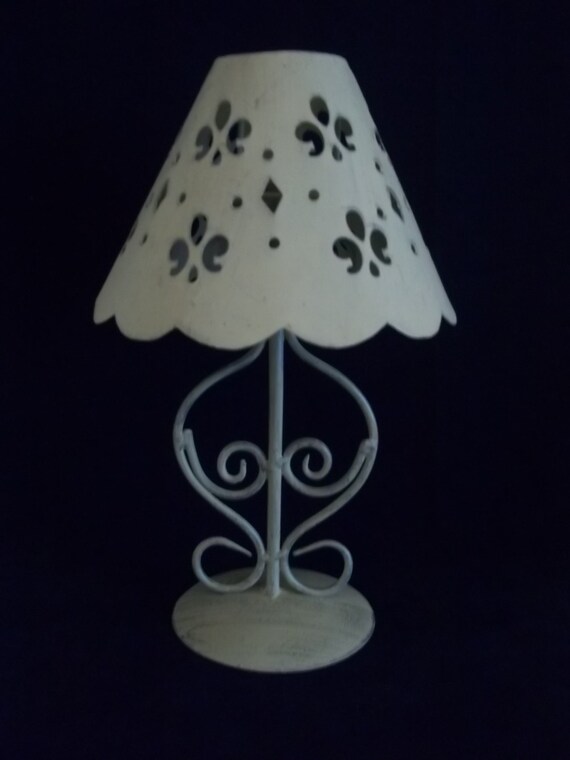 Vintage Lamp Shade stand Votive candle Holder Home and