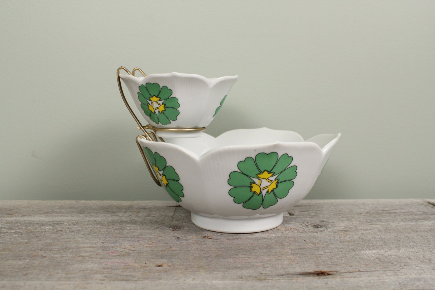 Chip and Dip Set, Serving Set, Modern Set of Bowls Haute Juice