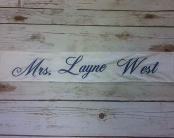 Wedding, Sash, Wedding Sash, Sash for wedding dress, something blue