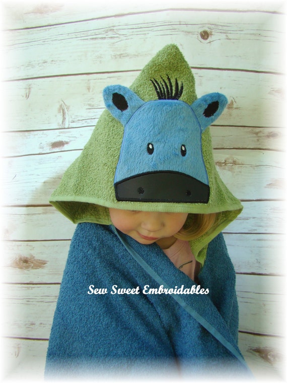 Items similar to Horse Hooded Towel With Or Without Personalization on Etsy