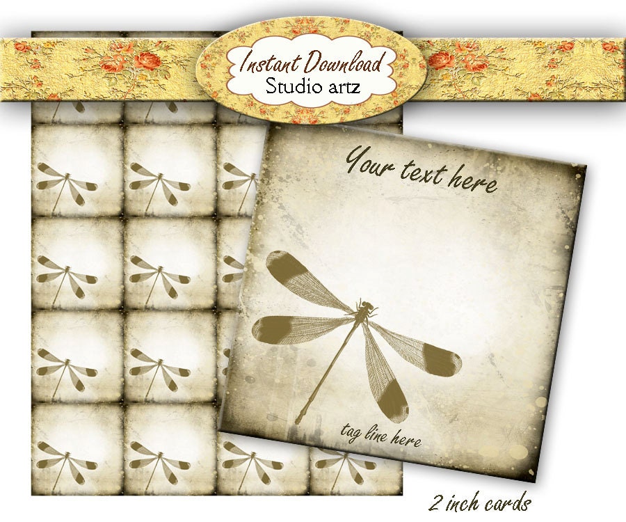 earring card template free download