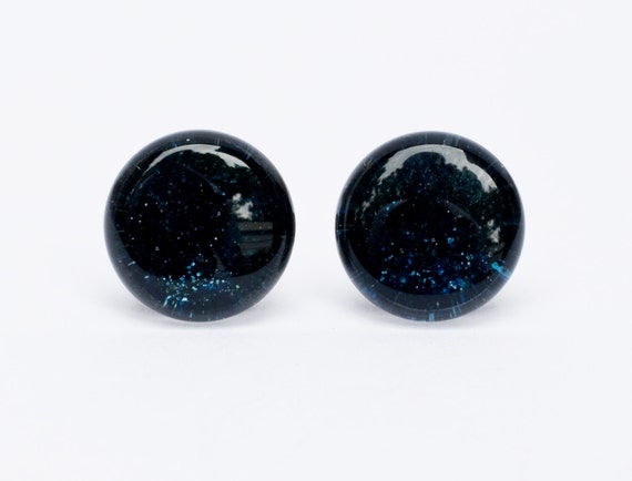 blue mens earrings