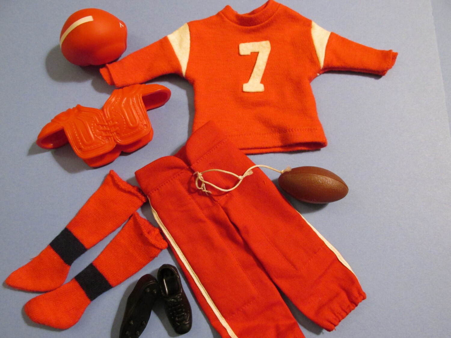 ken doll football uniform