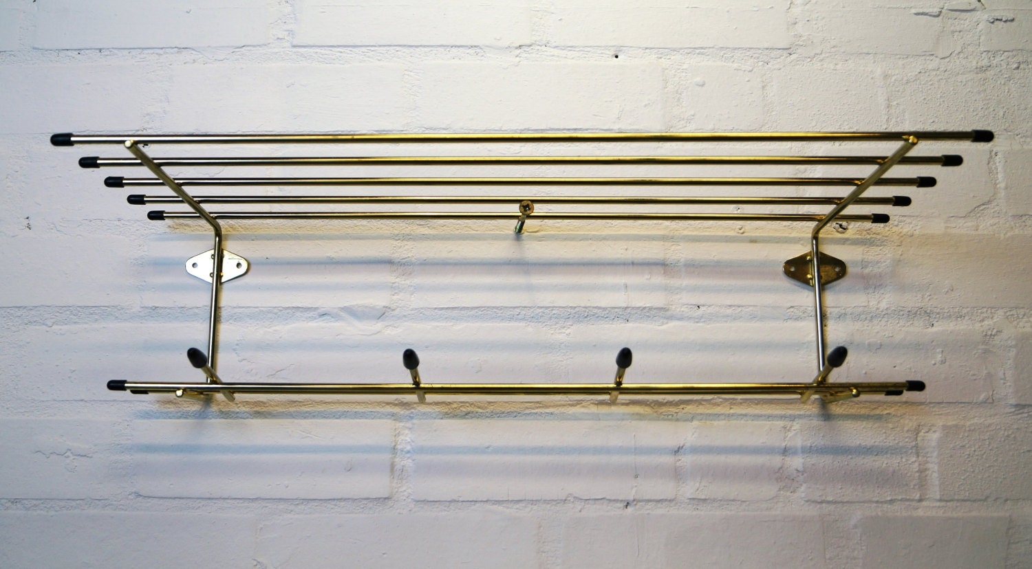 Vintage coat rack and shelf Haute Juice
