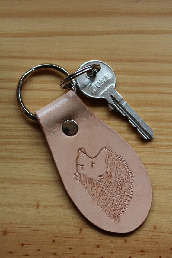 steiff hedgehog keyring