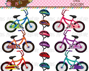 40% Off! Bicycle Digital Clip Art Instant Download