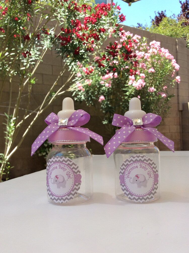 12 Elephant baby shower favors Elephant baby by Marshmallowfavors