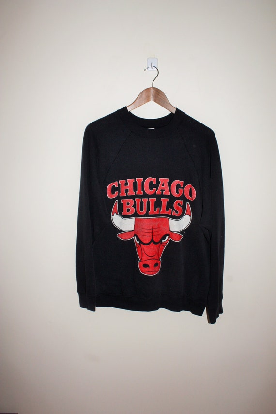 90s Chicago Bulls Sweatshirt / Jumper Hip Hop Made In USA