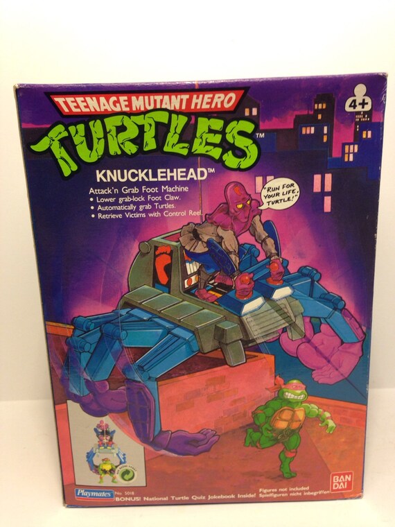 Teenage Mutant Ninja Turtles Knucklehead MISB by MikesVintage