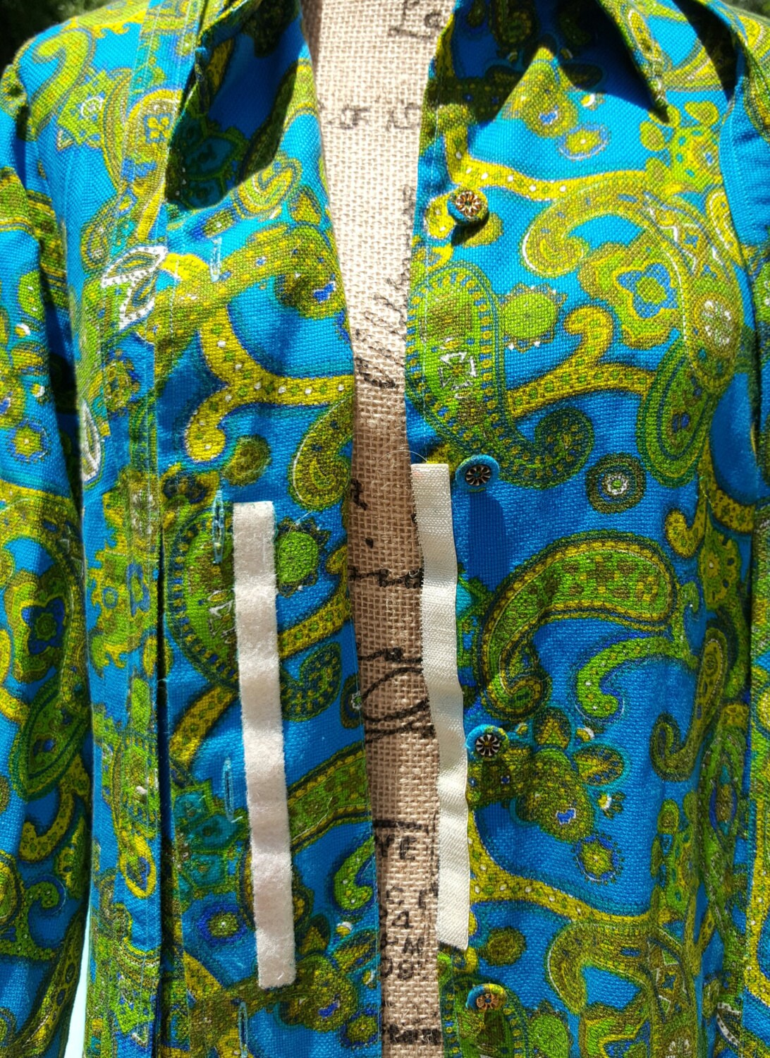 Vintage McMullen Shirt dress 100% Cotton by LouisianaVintageGirl