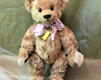 Jami No-No # 11 1991.Foskey-Sue & Randall.Original HangTags.Pristine Condition.Unique/Unusual.Nostalgic Bear Co.Neck Moves By A Connector.