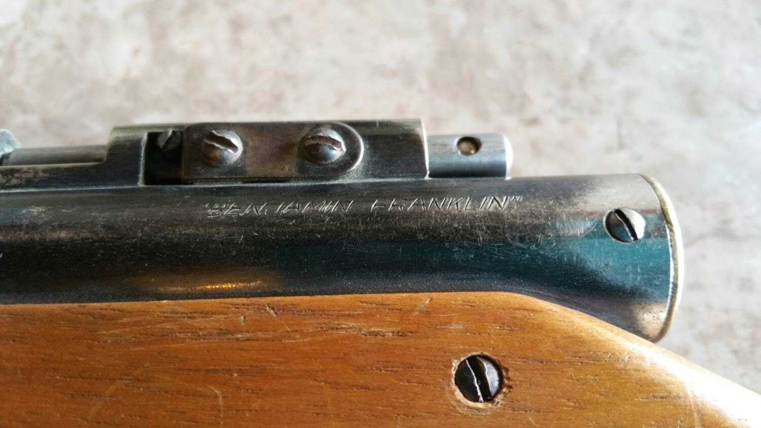 benjamin franklin air rifle 312 repair video
