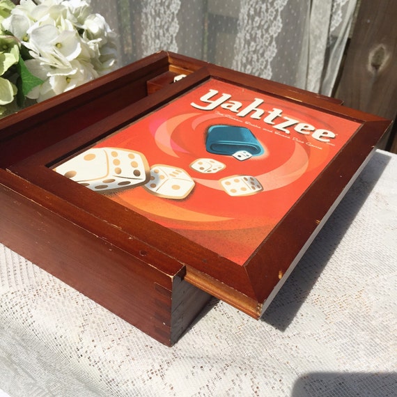Retro Yahtzee Board Game Book Shelf Edition by ...