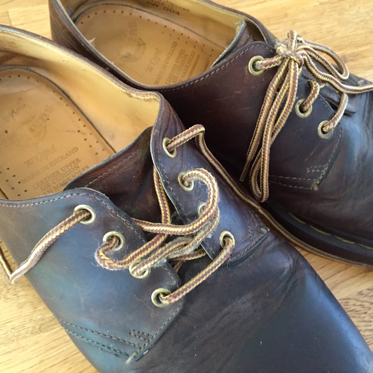 brown doc oxfords