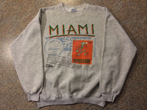 miami hurricanes sweatshirt